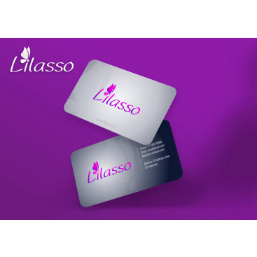 ''LİLASSO'' MARKASI İÇİN LOGO-KARTVİZİT yarışmasına tasarımcı grfkismail tarafından sunulan  tasarım