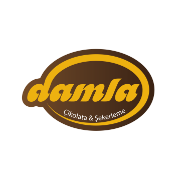 DAMLA Çikolata ve Şekerleme logo tasarım yarışmasına tasarımcı umutcoan tarafından sunulan  tasarım 
