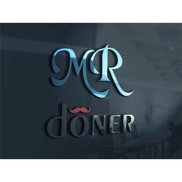 MR DÖNER ' E LOGO TASARIMI yarışmasına tasarımcı fikirmix tarafından sunulan  tasarım 