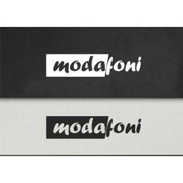 logo tasarımı modafoni.com yarışmasına tasarımcı RΛPİDO tarafından sunulan  tasarım 