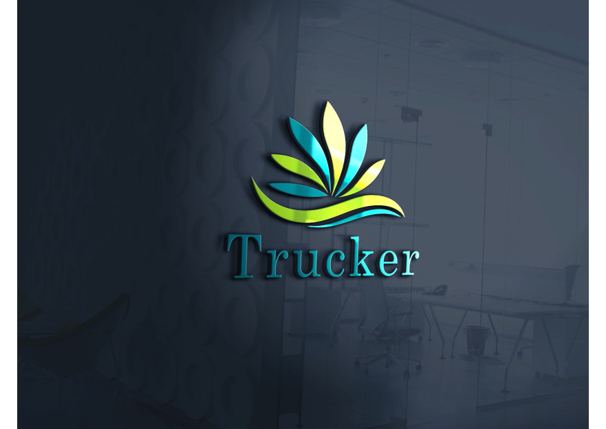 'TRUCKER' FİRMAMIZ İÇİN LOGO ARIYORUZ. yarışmasına tasarımcı ozencmelike tarafından sunulan  tasarım 