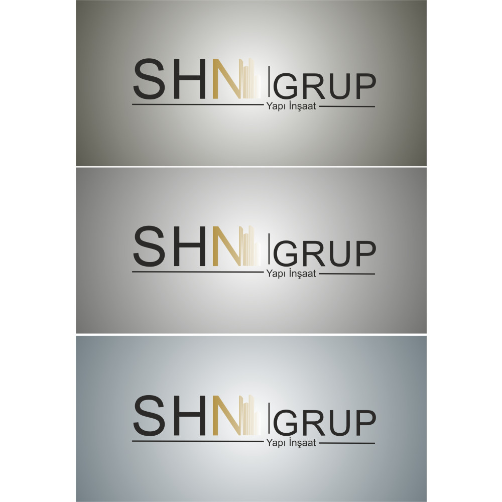 SHN GRUP YAPI İNŞAAT LOGOSUNU ARIYOR yarışmasına BERNA DEMİR tarafından girilen tasarım