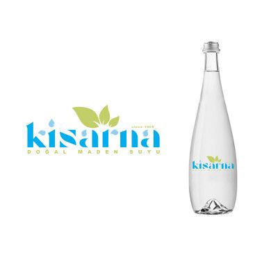 kisarna maden suyu için logo çalışması yarışmasına tasarımcı serbay tarafından sunulan  tasarım 