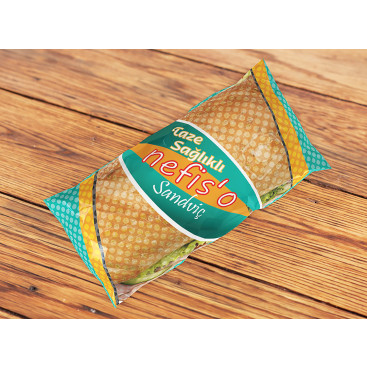 Nefis'o Paketlenmiş Sandviç yarışmasına tasarımcı allbaay tarafından sunulan  tasarım 