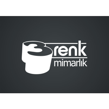 3 RENK MİMARLIK LOGO TASARIMI yarışmasına tasarımcı RΛPİDO tarafından sunulan  tasarım 