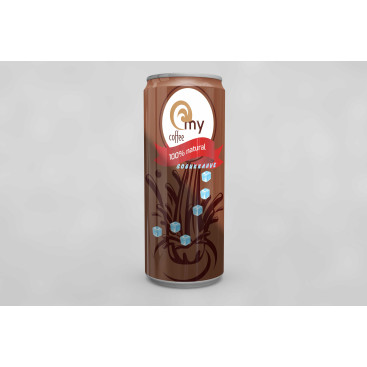 SOĞUK KAHVE AMBALAJ TASARIMI yarışmasına tasarımcı Sedat Muti tarafından sunulan  tasarım 