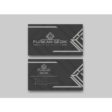 Mimarlık ofisi logo ve kartvizit tasarım yarışmasına tasarımcı Murat Altun  tarafından sunulan  tasarım 