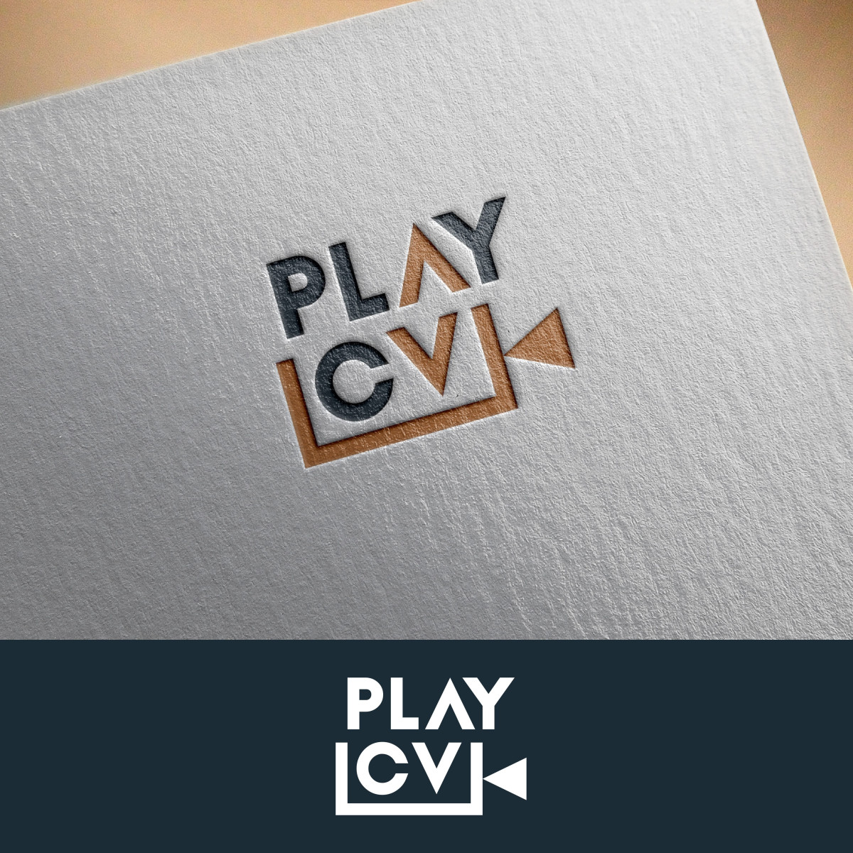Tasarlayan tugrul_tasarim-Videolu CV platformu için logo tasarımı