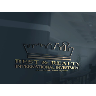 Uluslararası Emlak Sitesi Logo Arıyor yarışmasına tasarımcı Vezir tarafından sunulan  tasarım 