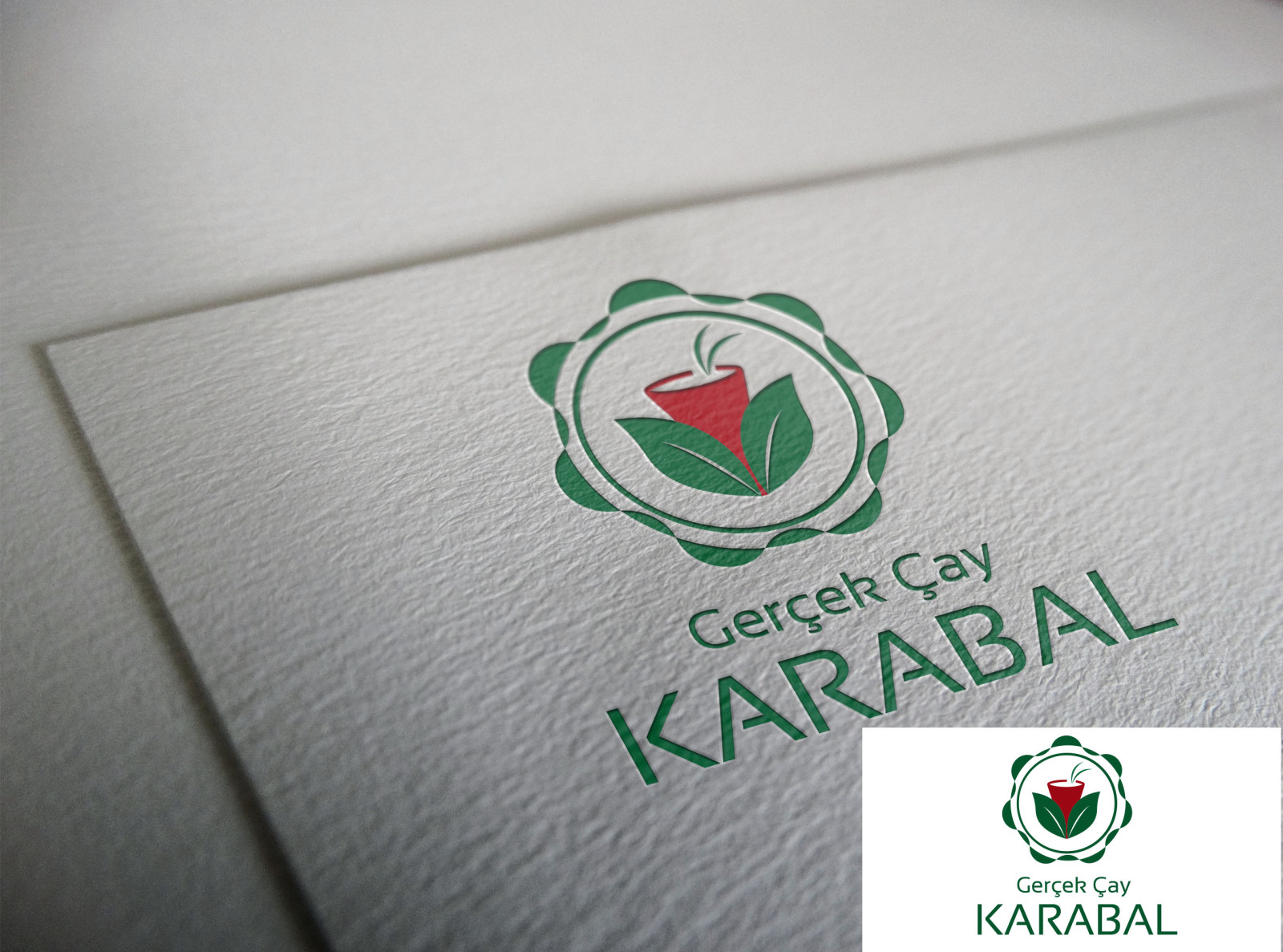 Tasarlayan DamlaÖzay-KARABAL ÇAY  LOGO TASARIMI ARIYOR