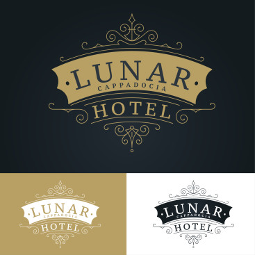 Kapadokya'da Hotel Logo ve Kurumsal Kiml yarışmasına tasarımcı volkancck tarafından sunulan  tasarım 