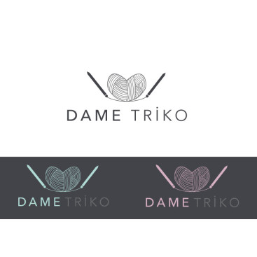 Online Orgu Aksesuar Sitesi icin Logo yarışmasına tasarımcı cocominimal tarafından sunulan  tasarım 