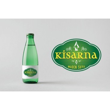 kisarna maden suyu için logo çalışması yarışmasına tasarımcı fuzuli tarafından sunulan  tasarım 
