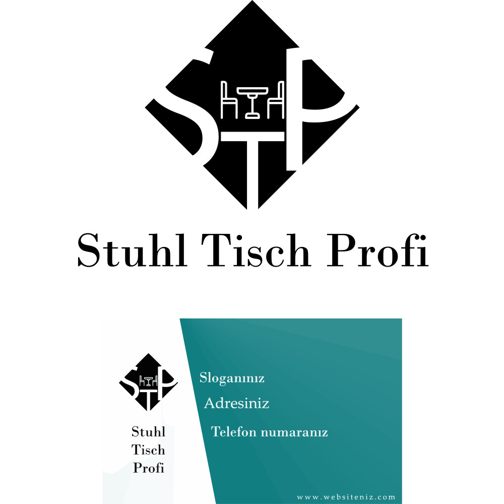 Mobilya firmamız için logo ve kartvizit