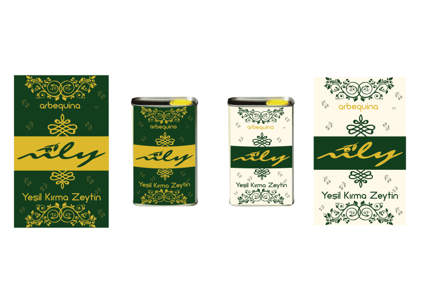Zeytin & zeytinyağı ambalaj dizaynı yarışmasına tasarımcı GhostSpy tarafından sunulan  tasarım 