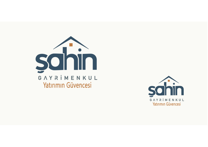 Şahin Gayrimenkul Logo + Kurumsal Kimlik yarışmasına tasarımcı izdüsümü tarafından sunulan  tasarım 