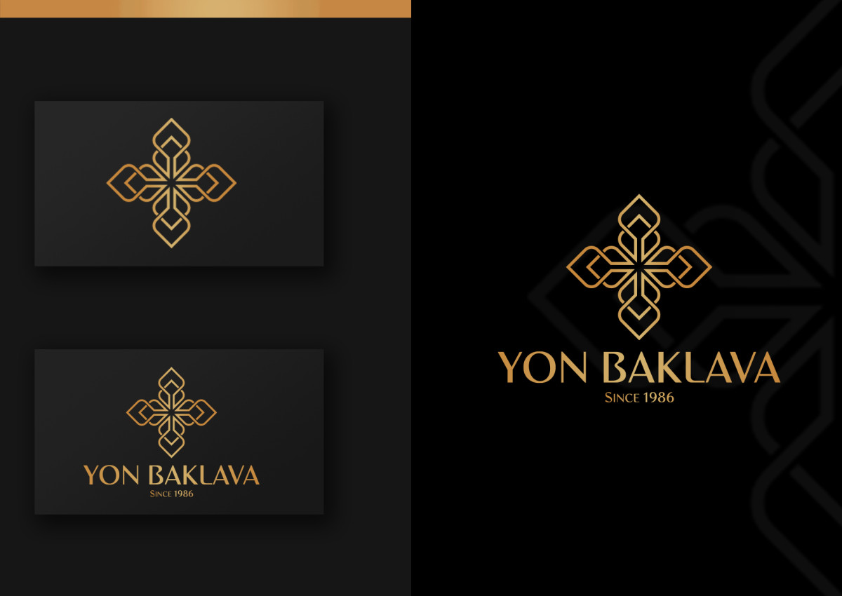Tasarlayan grfkismail-Yön Baklava şirketimiz için sade ve şık