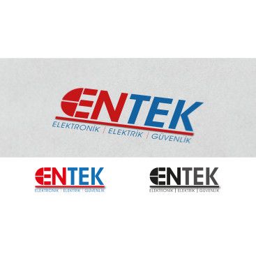 elektironik firma logosu yarışmasına tasarımcı BK tarafından sunulan  tasarım 
