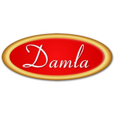 DAMLA Çikolata ve Şekerleme logo tasarım yarışmasına tasarımcı srcnbyrk tarafından sunulan  tasarım 