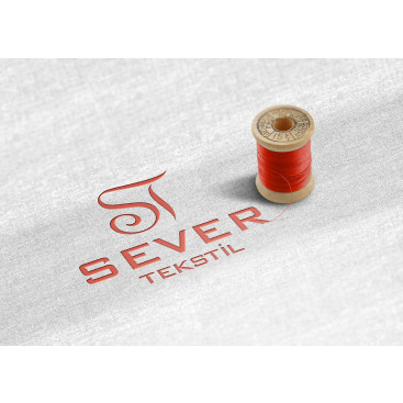 Tekstil firma logosu yarışmasına tasarımcı hbgrafik tarafından sunulan  tasarım 