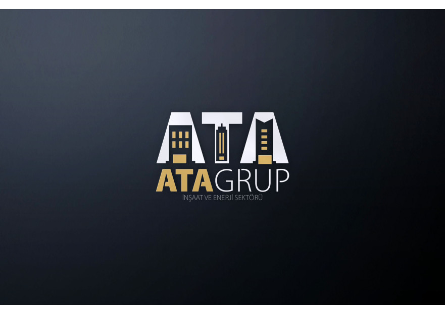 ATA GRUP YÜKSEK ÖDÜLLÜ LOGO YARIŞMASI yarışmasına tasarımcı jmedia tarafından sunulan  tasarım 
