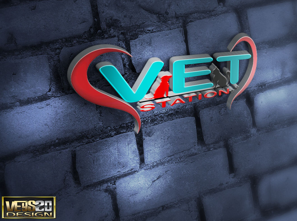 Tasarlayan VYLMZ-VET STATION VETERİNER KLİNİĞİ   LOGO 