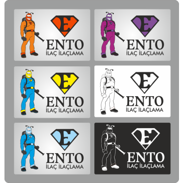 İlaçlama Firması İçin MASKOT yarışmasına tasarımcı aholkapo tarafından sunulan  tasarım 