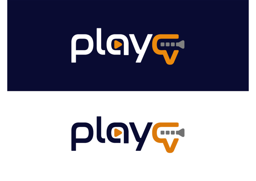 Videolu CV platformu için logo tasarımı yarışmasına tasarımcı grafikodam tarafından sunulan  tasarım 