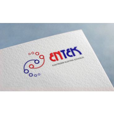 elektironik firma logosu yarışmasına tasarımcı şeymakk tarafından sunulan  tasarım 