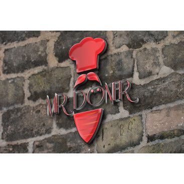 MR DÖNER ' E LOGO TASARIMI yarışmasına tasarımcı GhostSpy tarafından sunulan  tasarım 