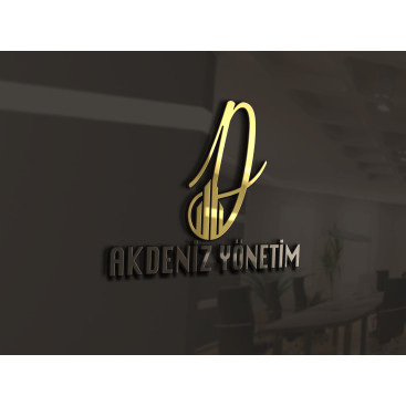 AKDENİZ YÖNETİM LOGO TASARIMI yarışmasına tasarımcı Ecemkaradağ tarafından sunulan  tasarım 