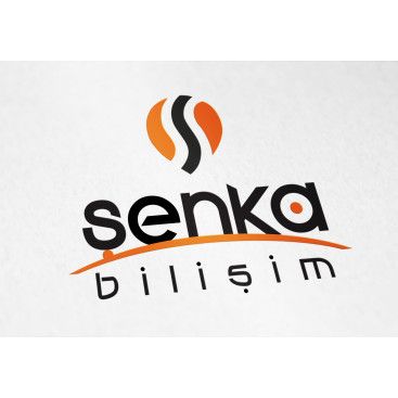 ŞENKA BİLİŞİM LOGOSUNU ARIYOR yarışmasına tasarımcı SantaCrea tarafından sunulan  tasarım 