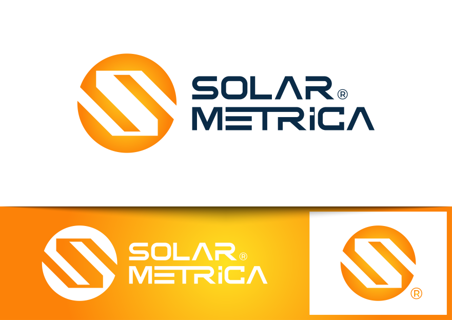 solarmetrica.com İçin Yenilikçi Logo yarışmasına tasarımcı MS™ tarafından sunulan  tasarım 