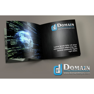 DOMAİN DERGİSİNE LOGO YAPTIRMAK İSTYORUM yarışmasına tasarımcı grafikseli tarafından sunulan  tasarım 