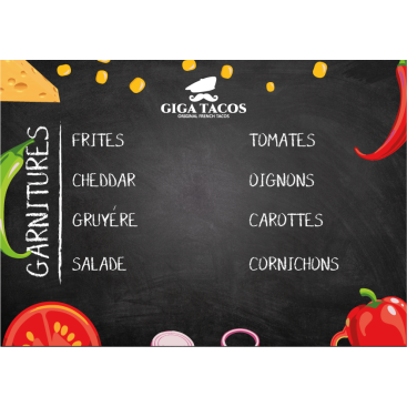 Fast Food Menüsü Tasarimi yarışmasına tasarımcı GIH tarafından sunulan  tasarım 