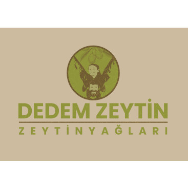 dedem zeytin ve zeytinyağlari için logo yarışmasına tasarımcı merter tarafından sunulan  tasarım 