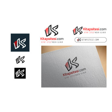 kitapsitesi YENİ LOGO VE SLOGAN ARIYOR yarışmasına tasarımcı edabsgmz tarafından sunulan  tasarım 