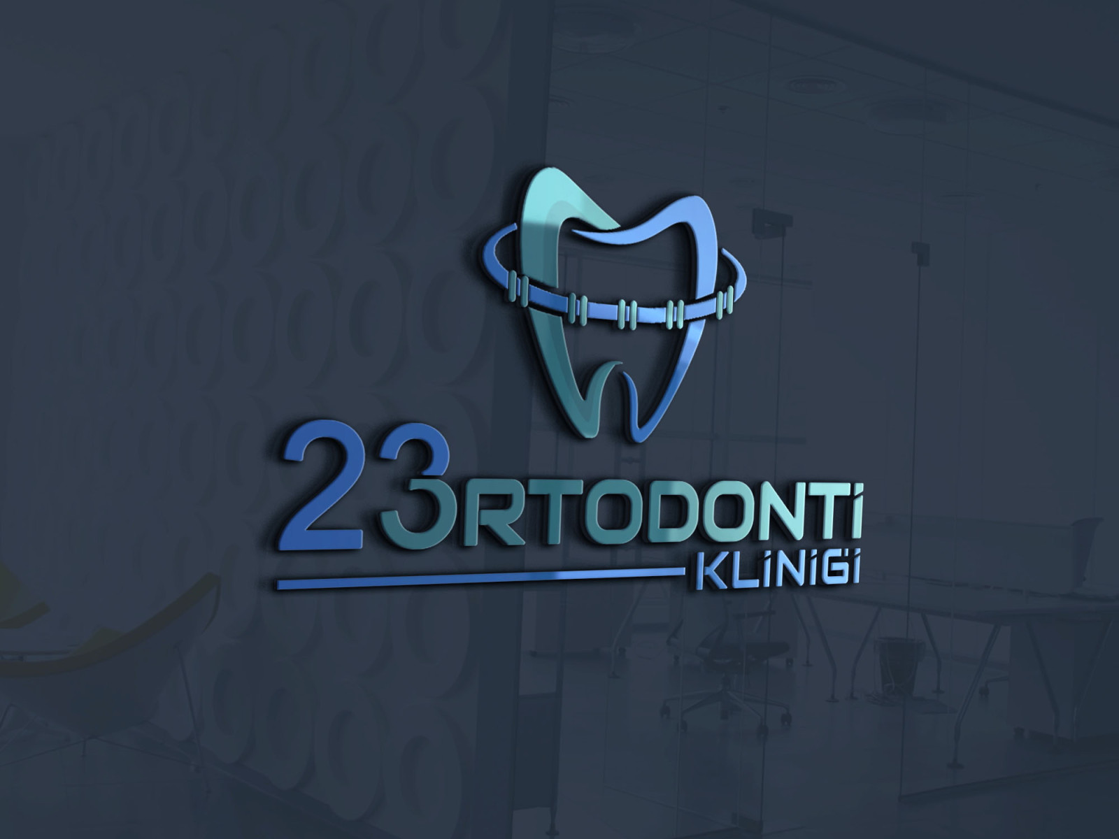 Tasarlayan A.Güler-ORTODONTİ KLİNİĞİ LOGO ÇALIŞMASI