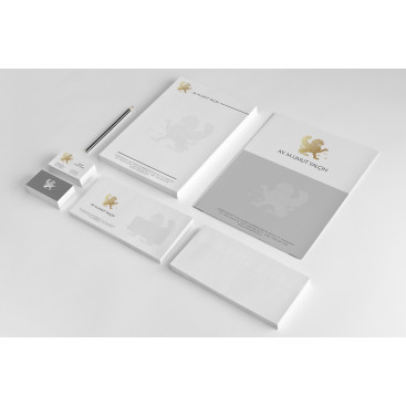 Avukatlık Bürosu Kurumsal Kimlik  yarışmasına tasarımcı avaqado tarafından sunulan  tasarım 