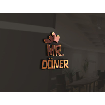 MR DÖNER ' E LOGO TASARIMI yarışmasına tasarımcı burayy tarafından sunulan  tasarım 
