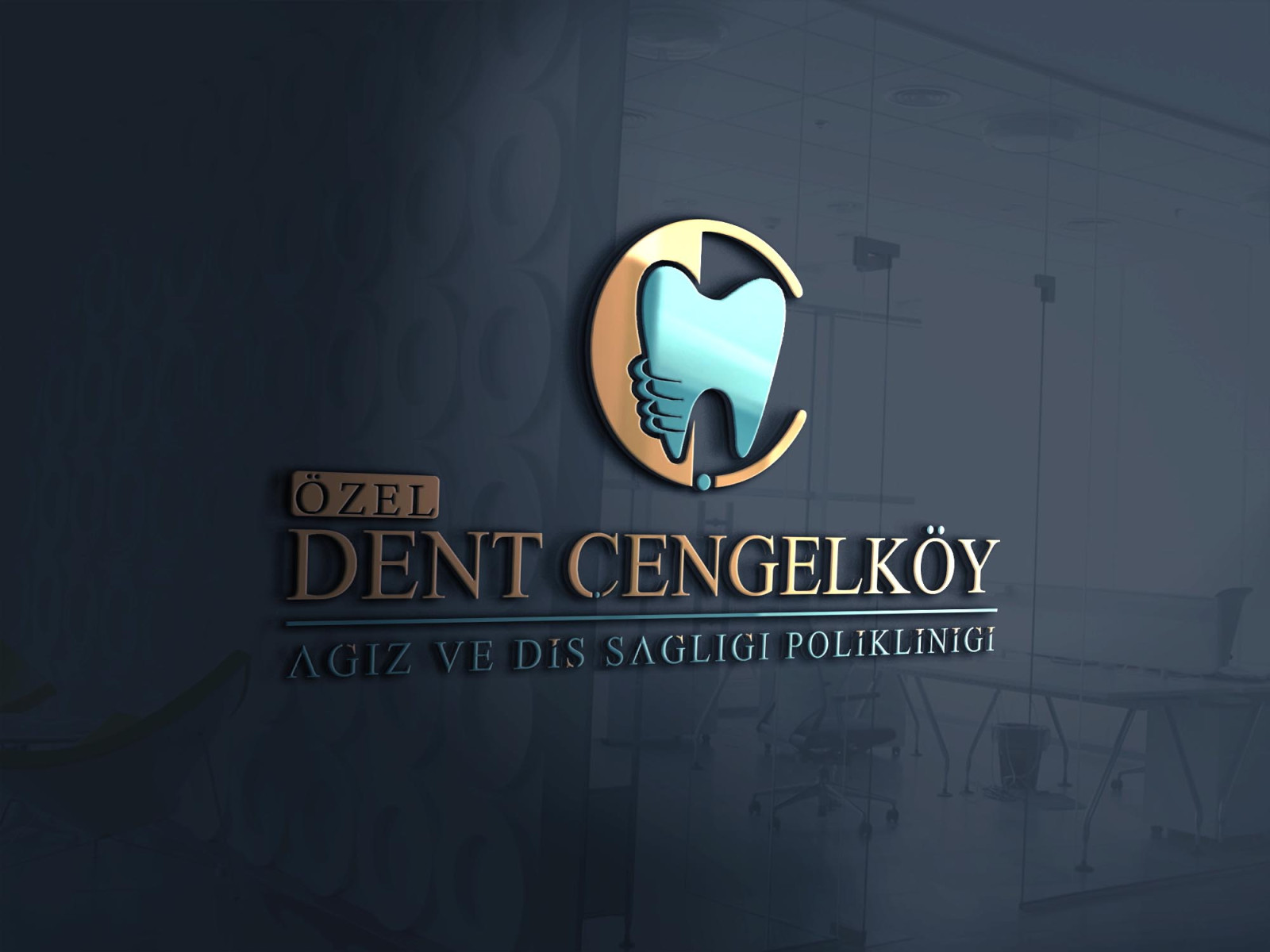 Tasarlayan A.Güler-DİŞ KLİNİK LOGOSU. TEMİZ...