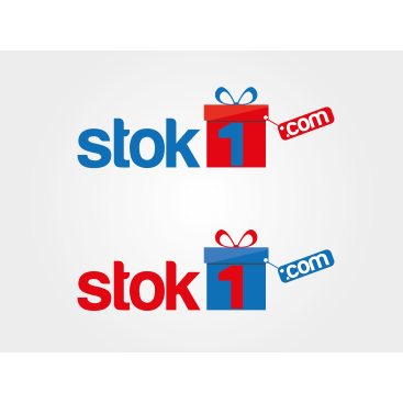 STOK1.COM  E-TİCARET SİTESİ  LOGO  yarışmasına tasarımcı Ahenk tarafından sunulan  tasarım 