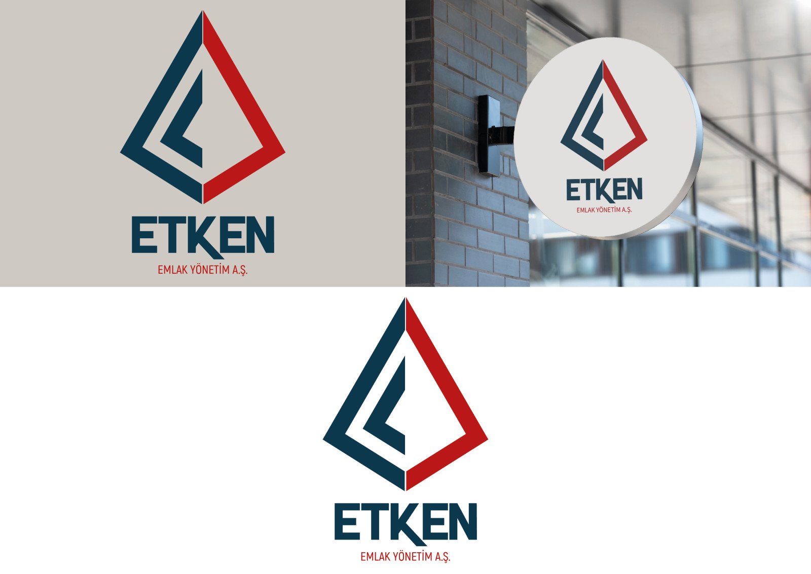 Tasarlayan seydanurblgn-Etken Emlak Yönetim A.Ş. için logo 
