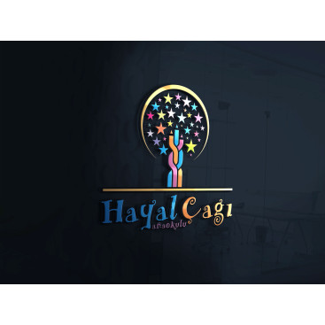 Anaokulu Logosu yarışmasına tasarımcı hbgrafik tarafından sunulan  tasarım 