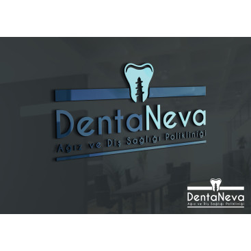 Diş kliniği için logo tasarımı yarışmasına tasarımcı esra.theboss tarafından sunulan  tasarım 