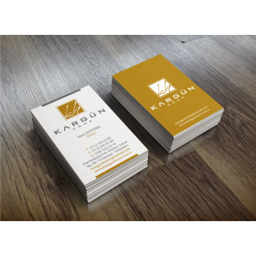  Kartvizit Çalışması yarışmasına tasarımcı eftekin tarafından sunulan  tasarım 