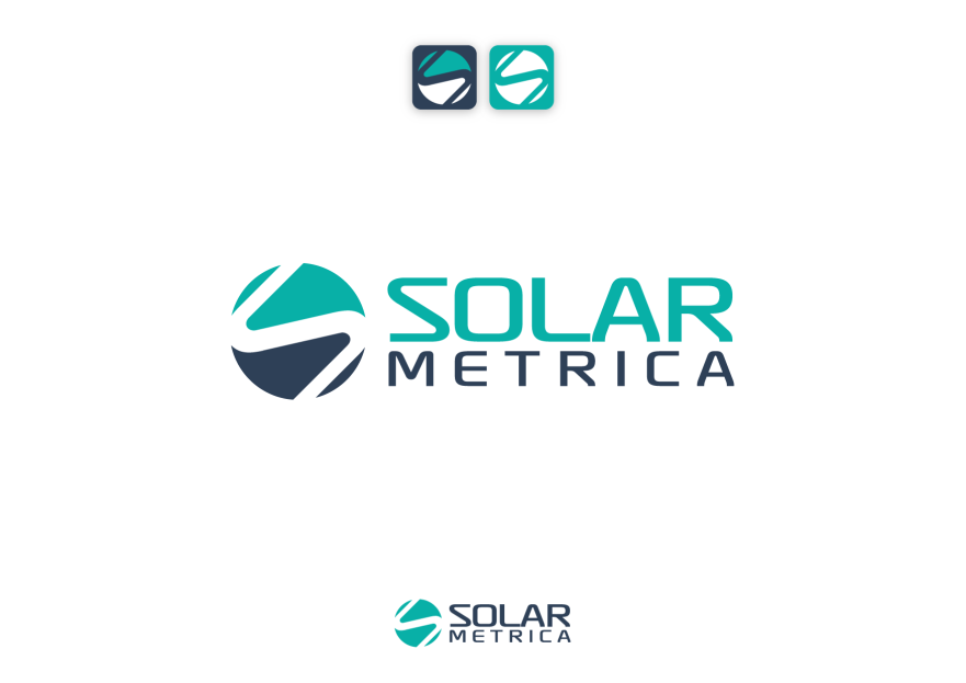solarmetrica.com İçin Yenilikçi Logo yarışmasına tasarımcı sariportakal tarafından sunulan  tasarım 