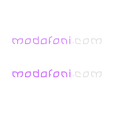 logo tasarımı modafoni.com yarışmasına tasarımcı Design7 tarafından sunulan  tasarım 