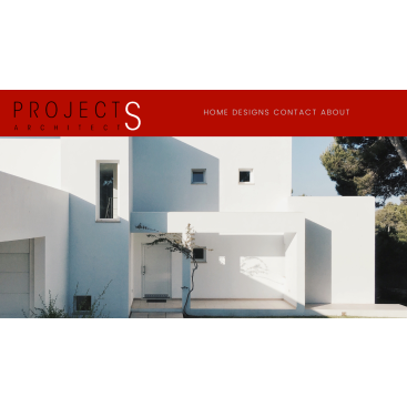 PROJECTS ARCHİTECTS - WEB TASARIM YARIŞ! yarışmasına tasarımcı MEL4 tarafından sunulan  tasarım