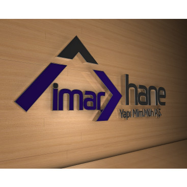 İMARHANE YAPI MİM.MÜH A.Ş. ŞİRKET LOGOSU yarışmasına tasarımcı akdogan tarafından sunulan  tasarım
